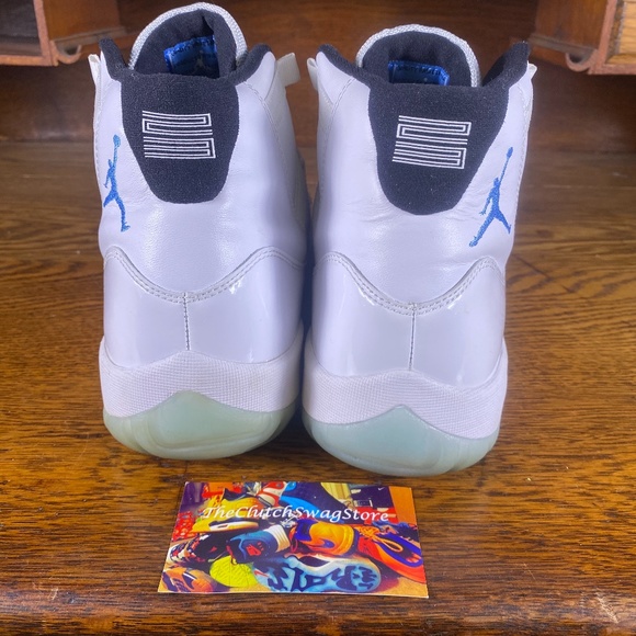Nike Air Jordan 11 XI Retro Mens Shoes White Sz 11 - Picture 5 of 7